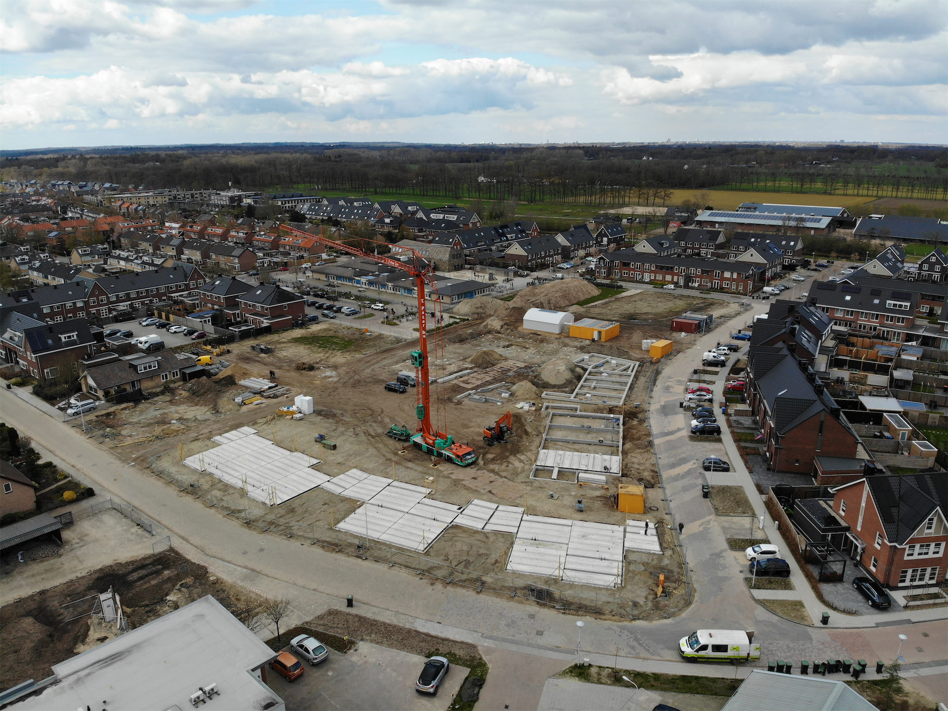 Foto: Beneden verdieping werkzaamheden | Nijverheyd fase 2 - vrijdag 7 mei 2021, te Woudenberg